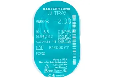 Ultra Spherical Monthly Lenses , 6 units - -1.25, 8.5, 14.2 - Image 3